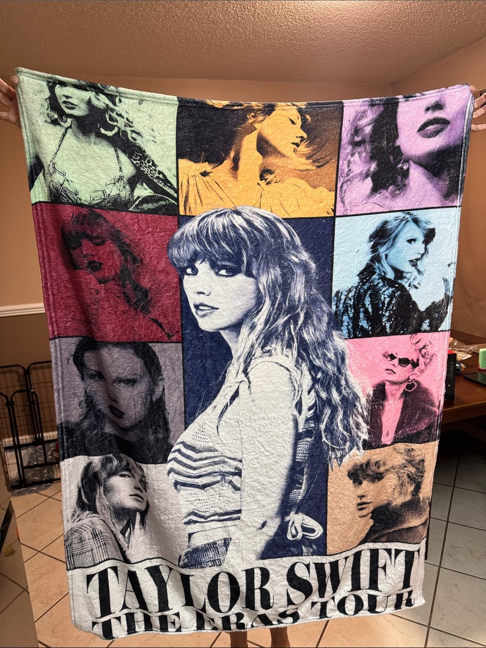 Taylor Swift The Eras Tour Lap Blanket